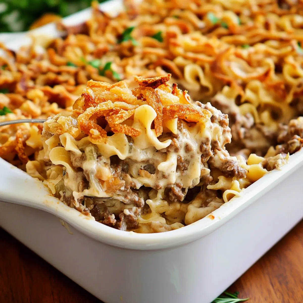 French Onion Beef Casserole: Cozy Comfort for Your Family