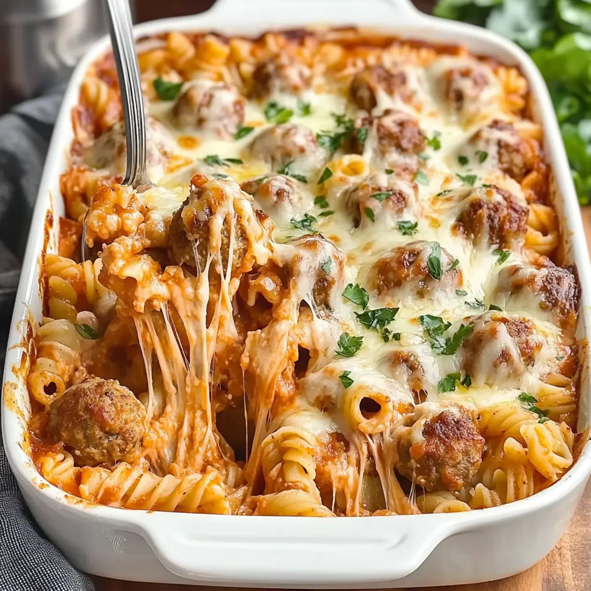 Dump and Bake Meatball Casserole for Effortless Family Meals
