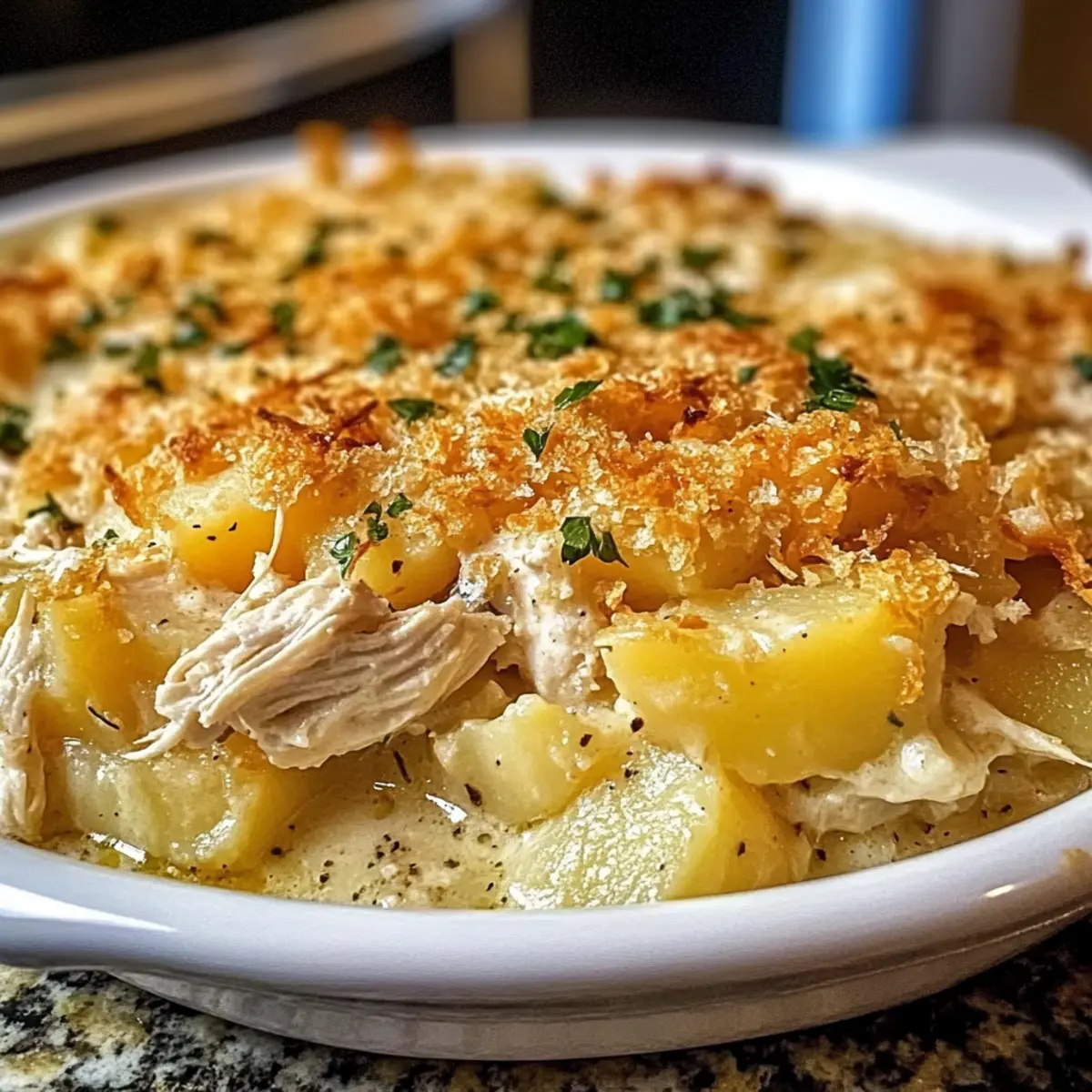 Comforting Potato Chicken Casserole for Cozy Nights