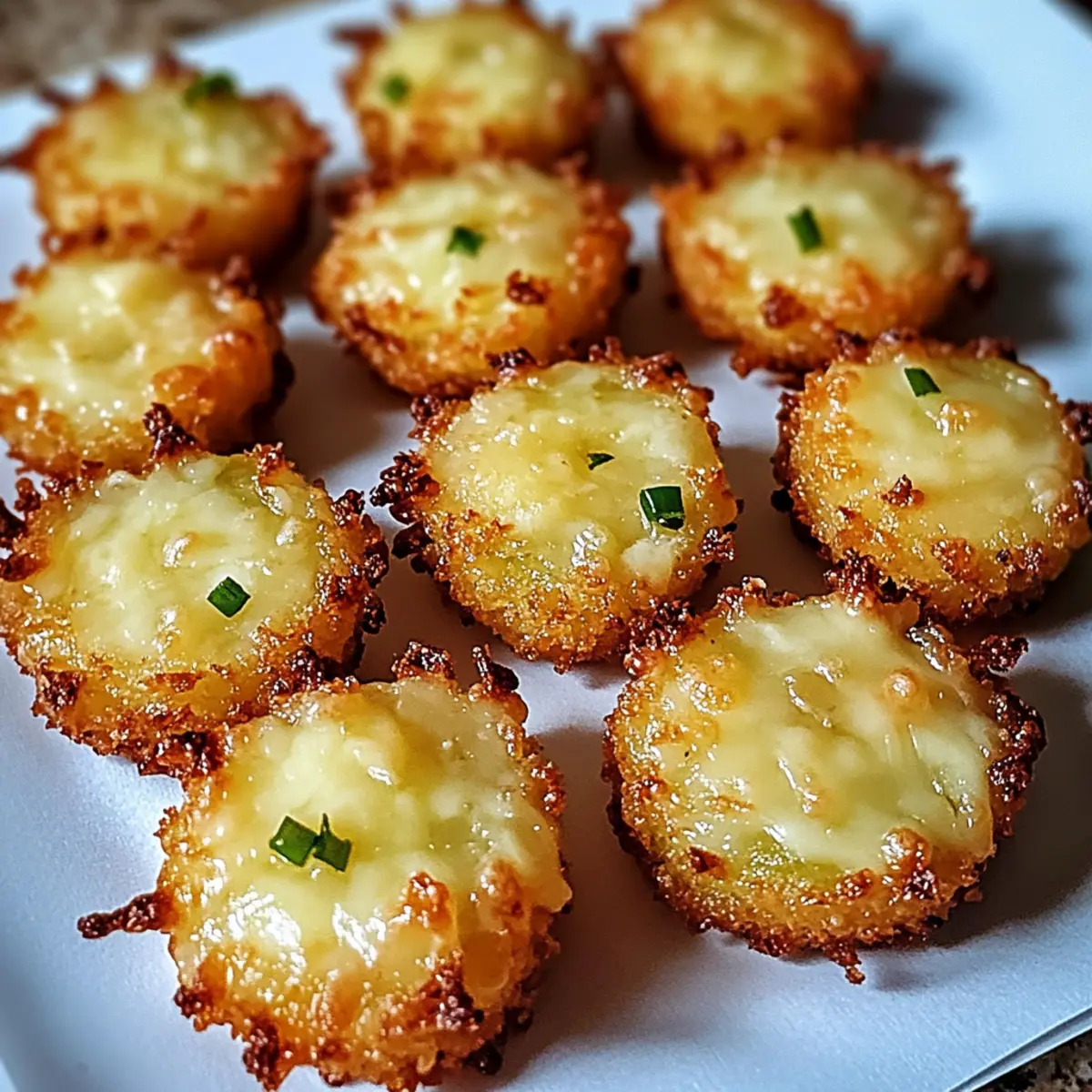 Crispy Pickle Cheese Bites: The Ultimate Snack Delight