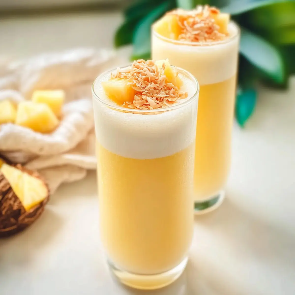Pineapple Soda Bliss – The Creamy Summer Mocktail You Need