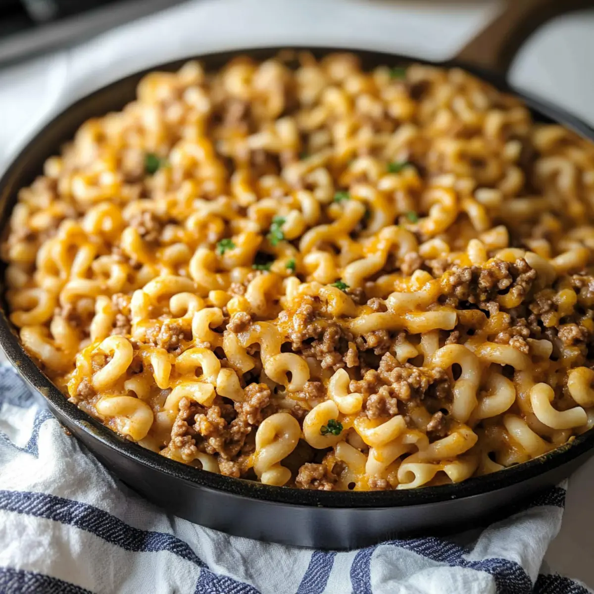 Cheeseburger Casserole: Quick, Cheesy Comfort in Every Bite