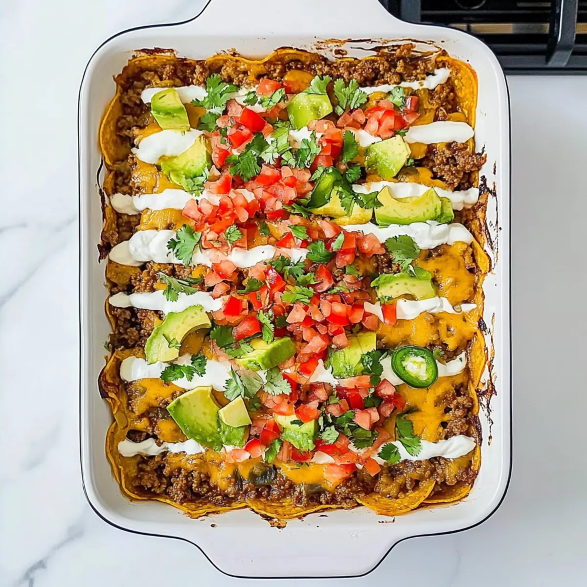 Easy Taco Casserole: Your Weeknight Cheesy Comfort Food