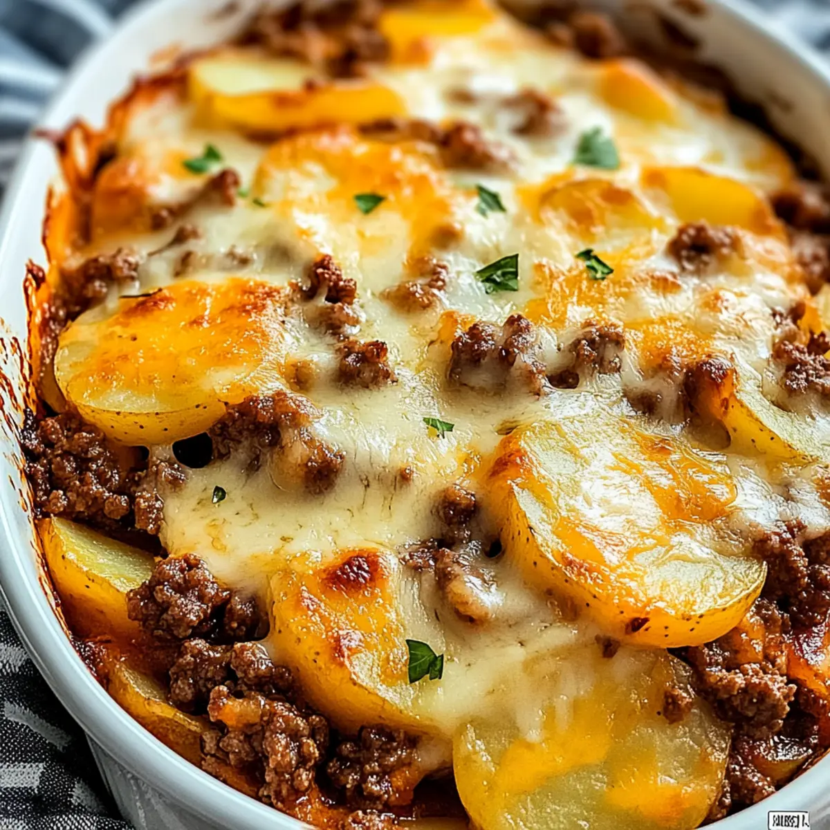 Hobo Casserole with Ground Beef & Potatoes: Comfort Food Bliss