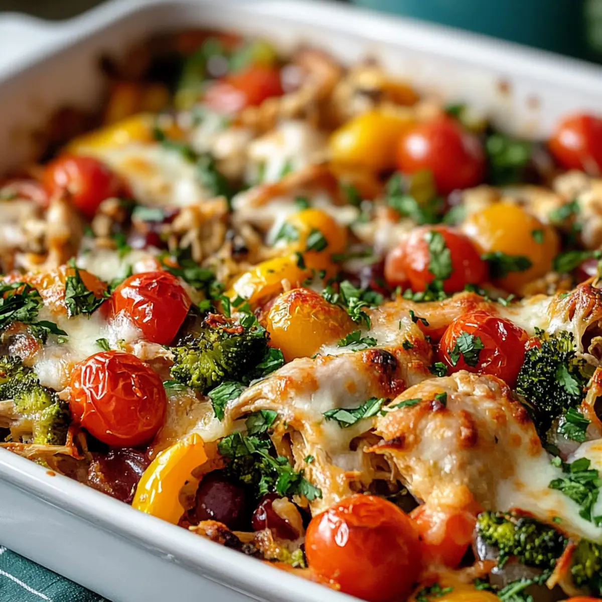 Mexican Chicken & Veggie Casserole: Easy and Delicious Comfort