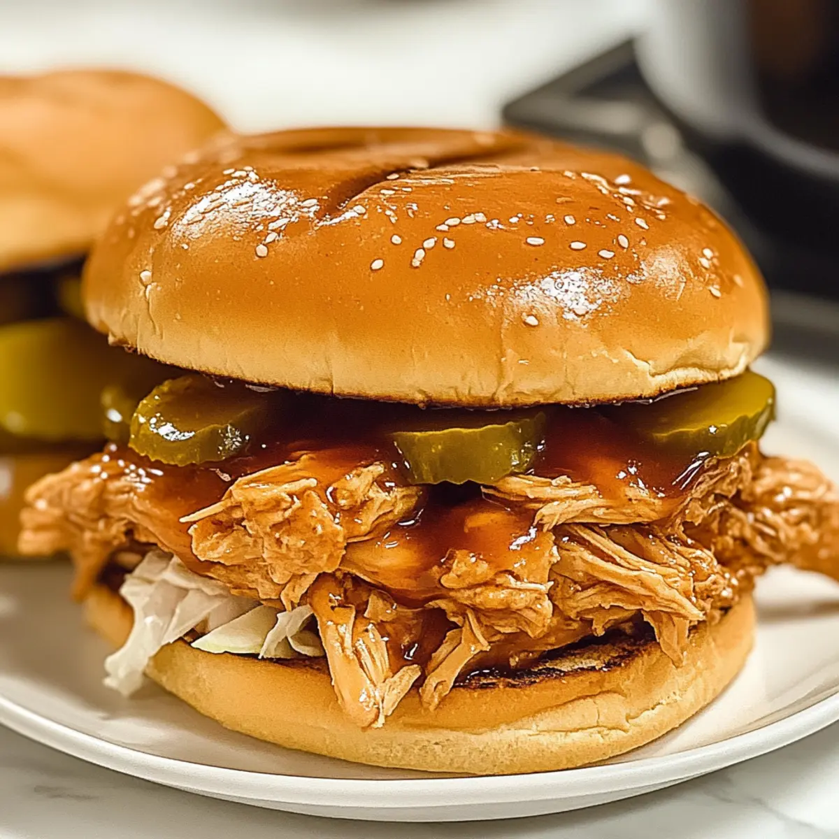 Slow Cooker Hot Honey Chicken Sandwiches for Ultimate Comfort