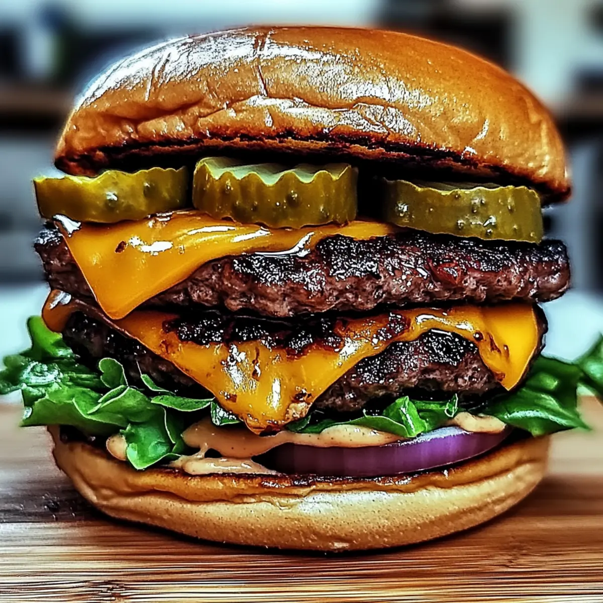 Smoked Cajun Cheese Burger: Ignite Your Taste Buds at Home
