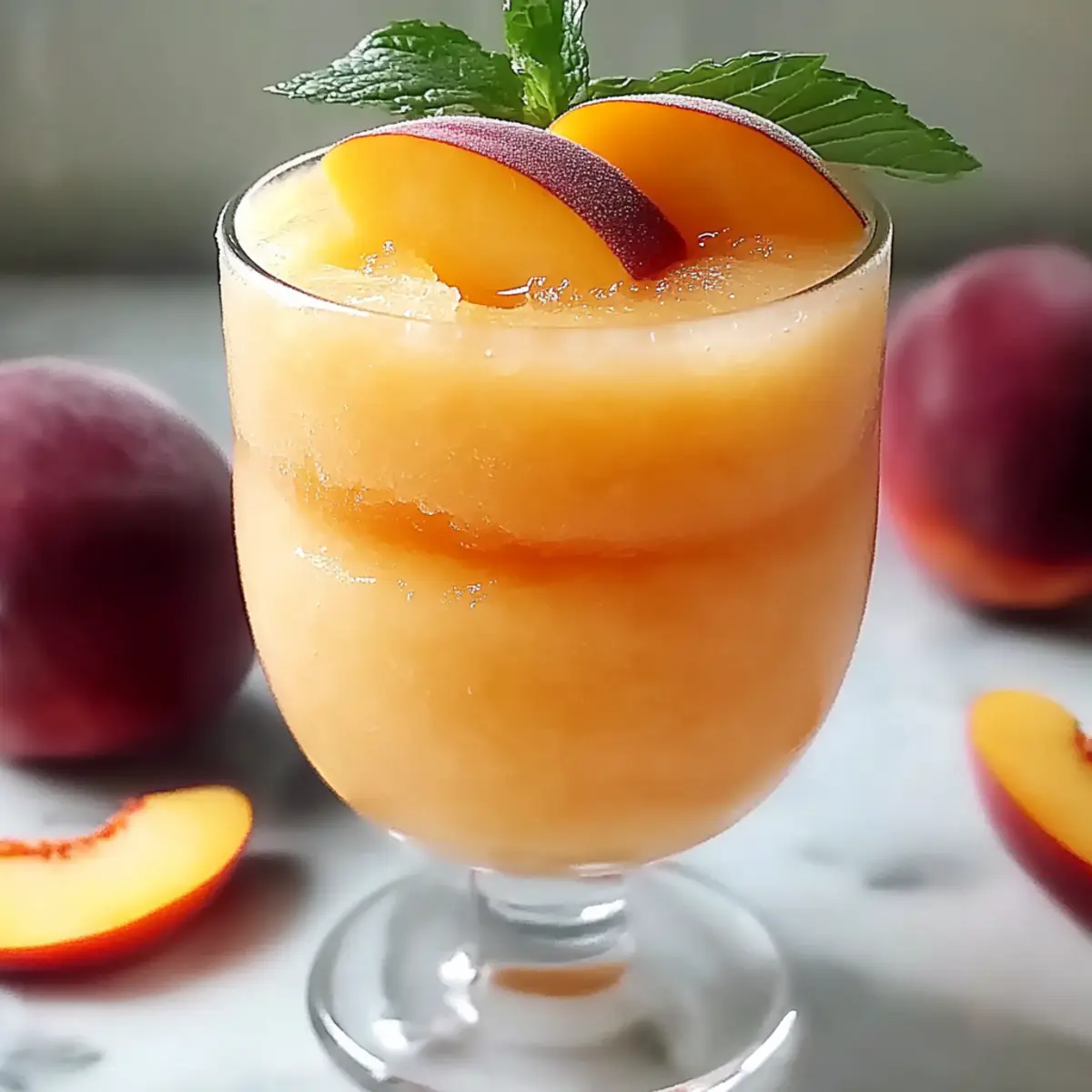 Refreshing Peach Slushie: Your Ultimate Summer Sip