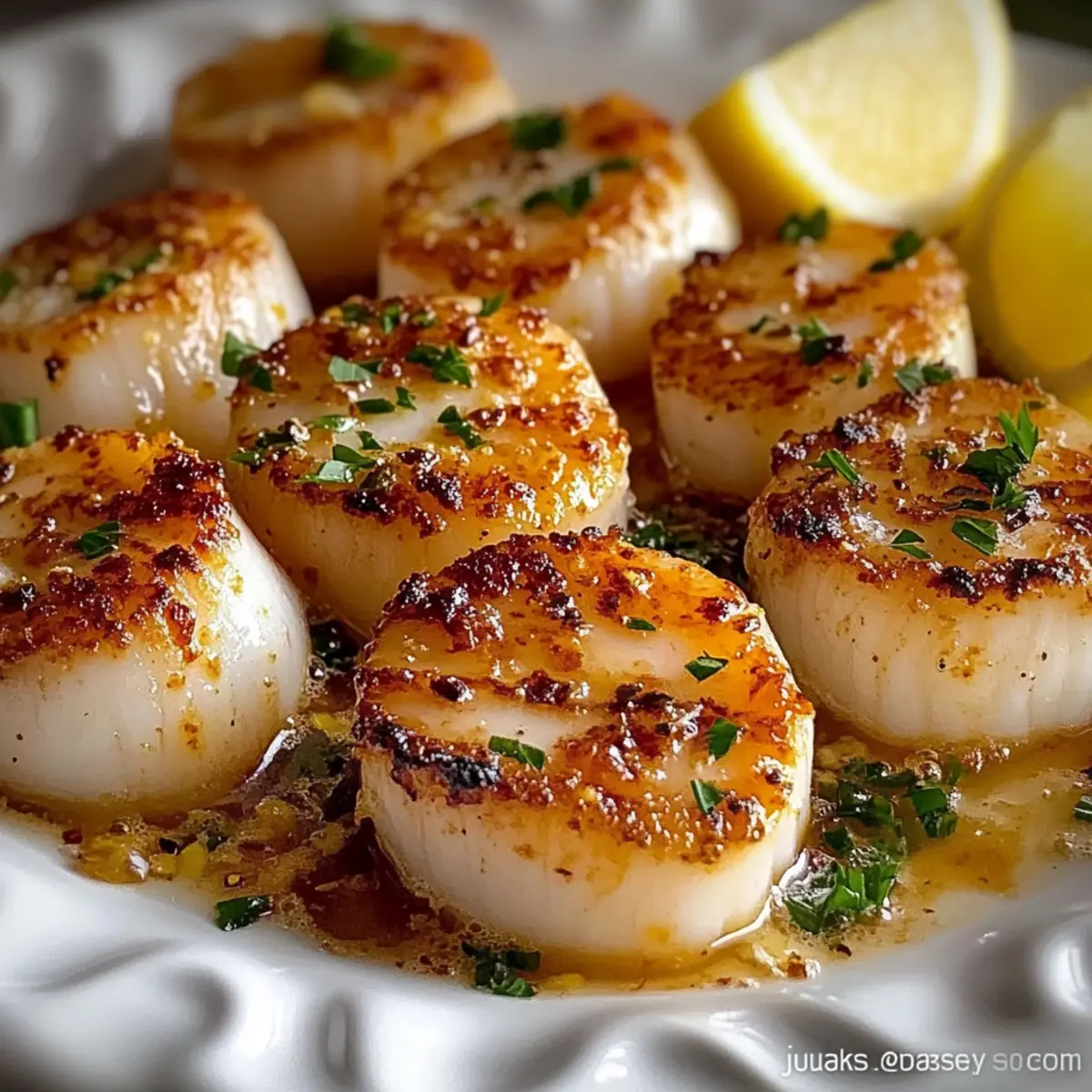 Grilled Scallops with Lemon Garlic Butter: Simply Irresistible
