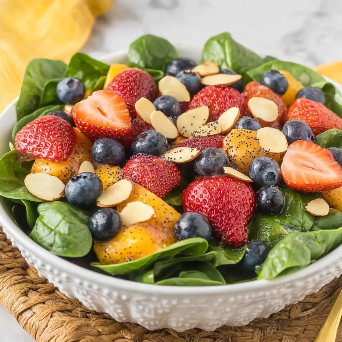 Delicious Strawberry Spinach Salad for a Fresh Summer Boost