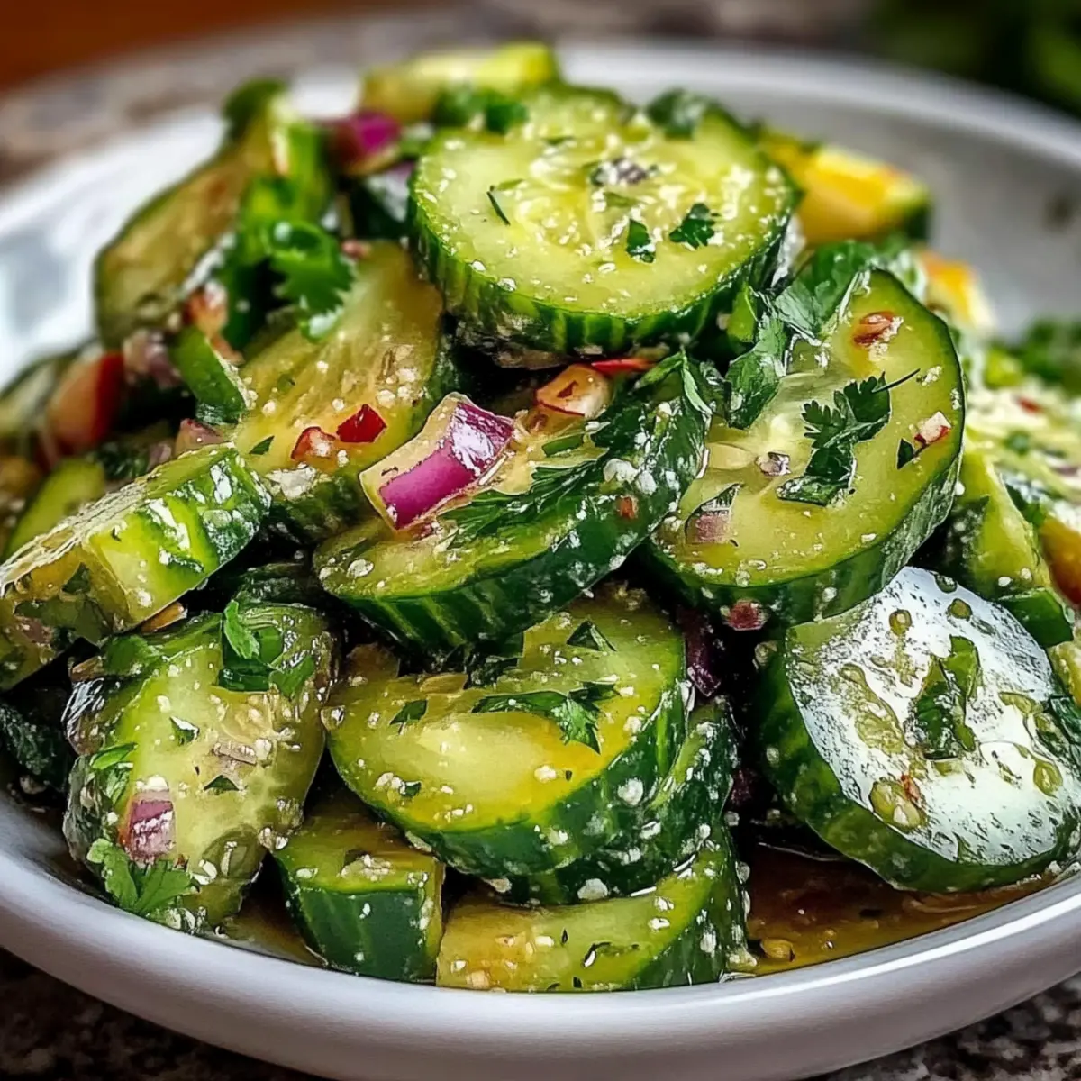 Crisp Cucumber Avocado Salad That’s So Refreshing and Easy