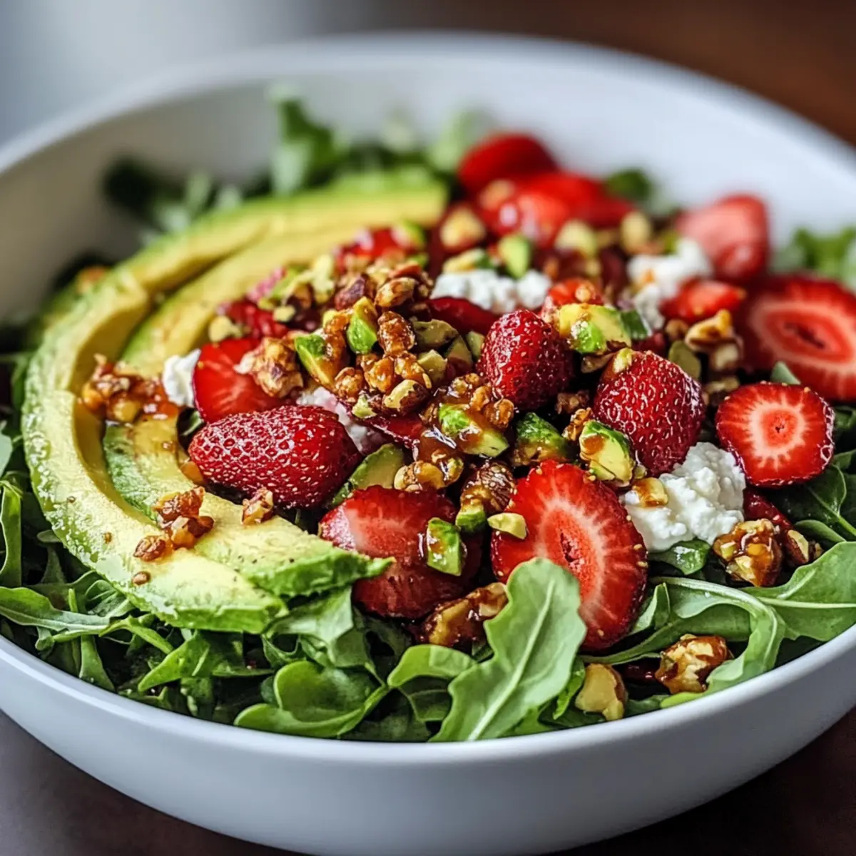 Strawberry Crunch Salad: Refreshing Summer Flavor Delight