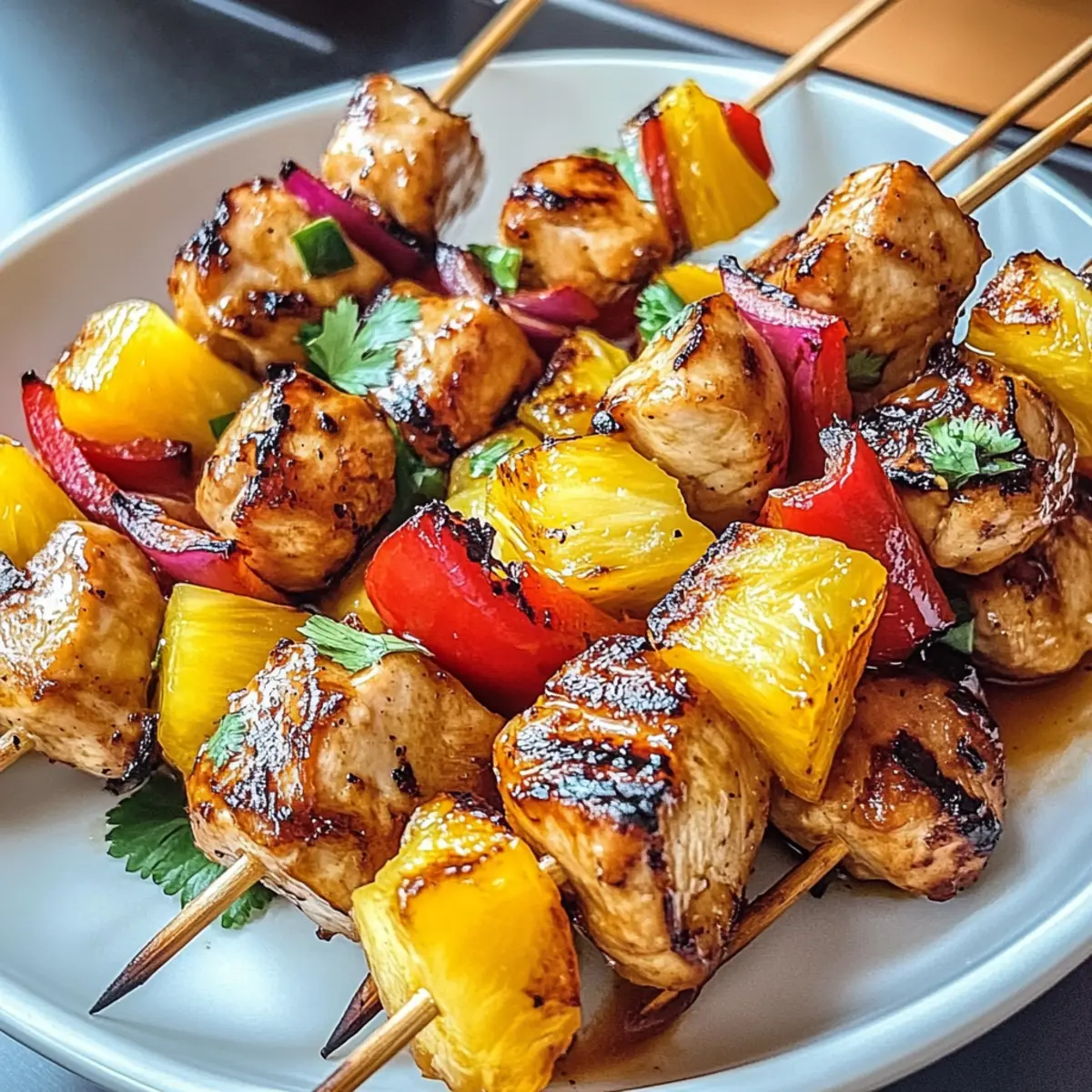 Juicy Pineapple Chicken Kabobs Perfect for Summer Grilling