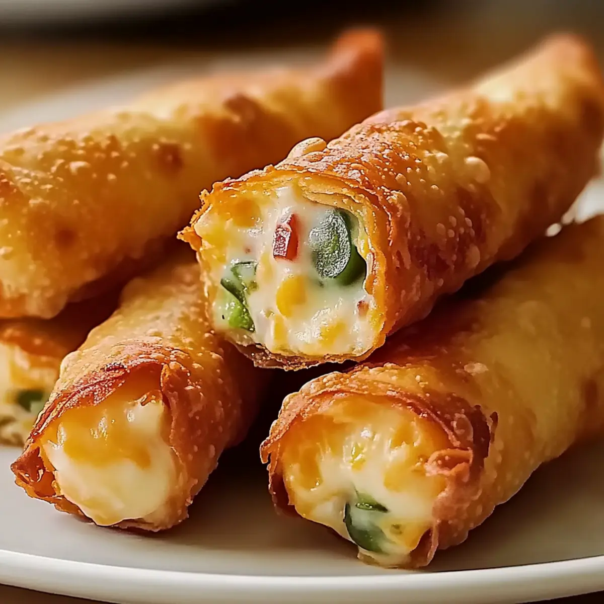 Mini Jalapeño Popper Egg Rolls for a Game-Changing Snack