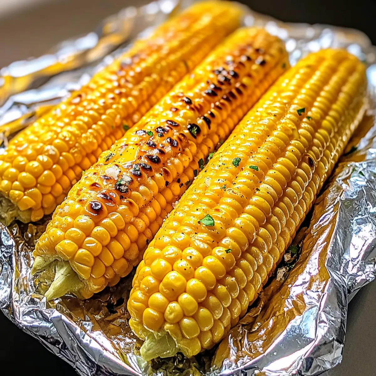 Grilled Corn on the Cob in Foil for Juicy Summer BBQ Bliss