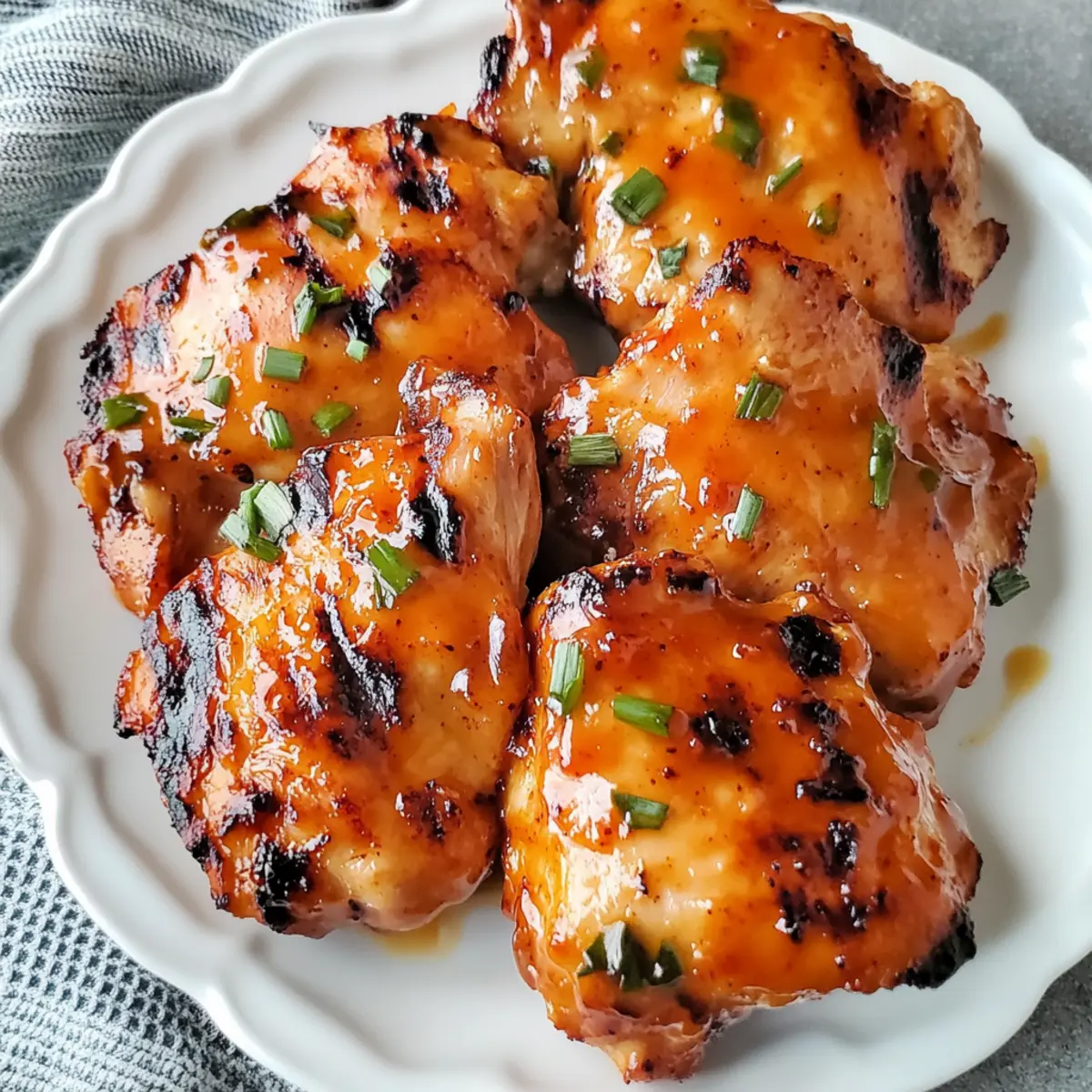 Grilled Honey Buffalo Chicken Thighs for the Perfect BBQ Night