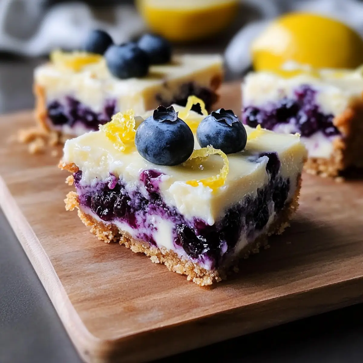 Lemon Blueberry Cheesecake Bars That Wow Every Bite