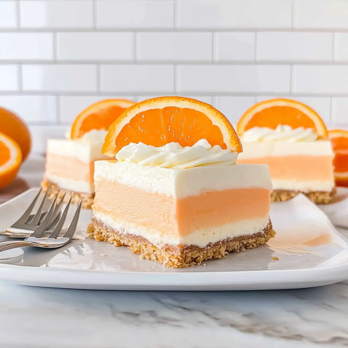 Orange Creamsicle Dream Bars: Easy No-Bake Summer Bliss