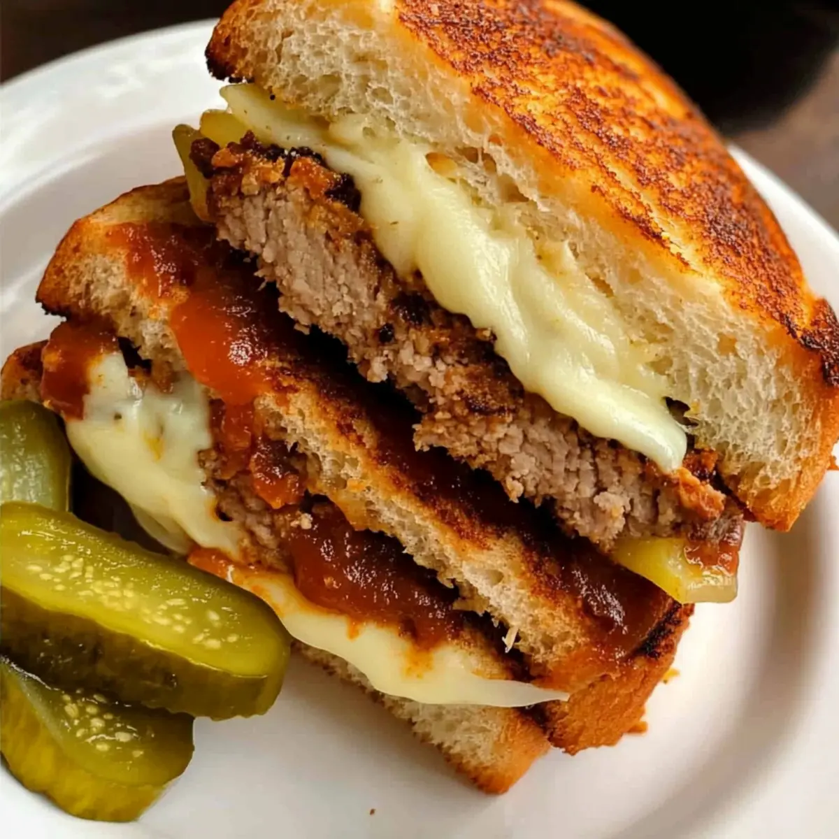 Ultimate Grilled Meatloaf Sandwich with Smoky Chipotle Ketchup