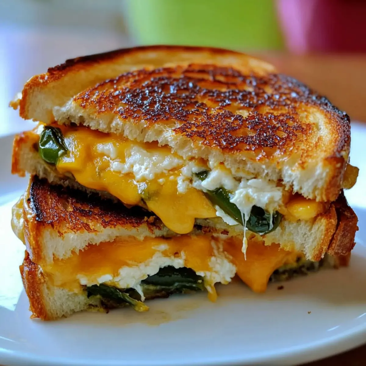 Jalapeno Popper Grilled Cheese: A Spicy Comfort Delight