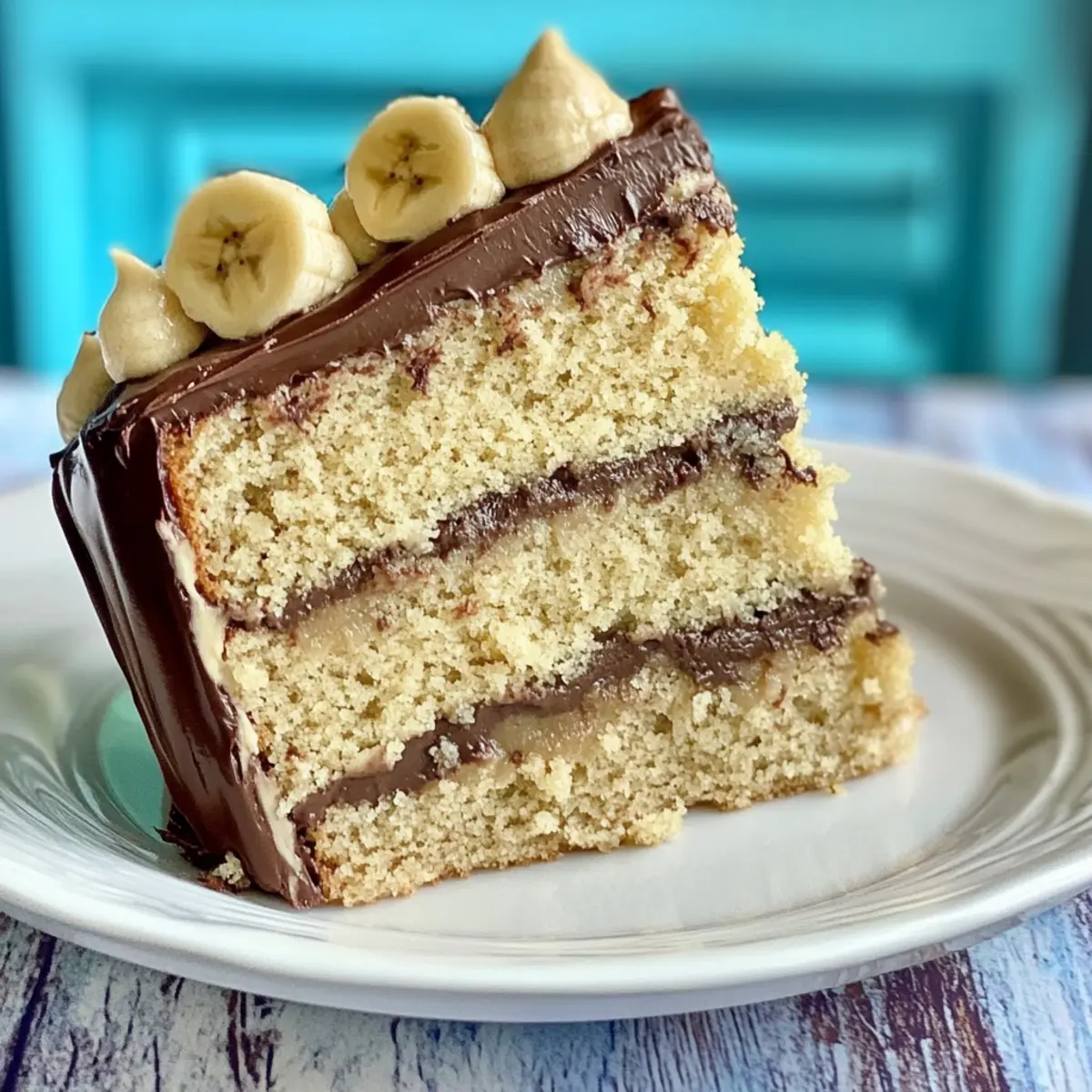 Elvis Cake: Irresistibly Moist Banana Cake with Peanut Butter Frosting