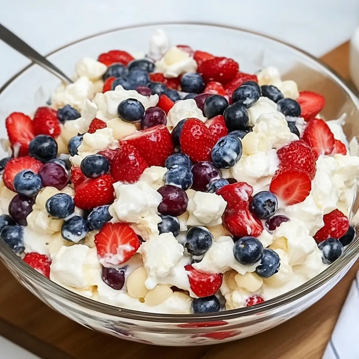 Creamy Cheesecake Salad Your Guests Will Devour