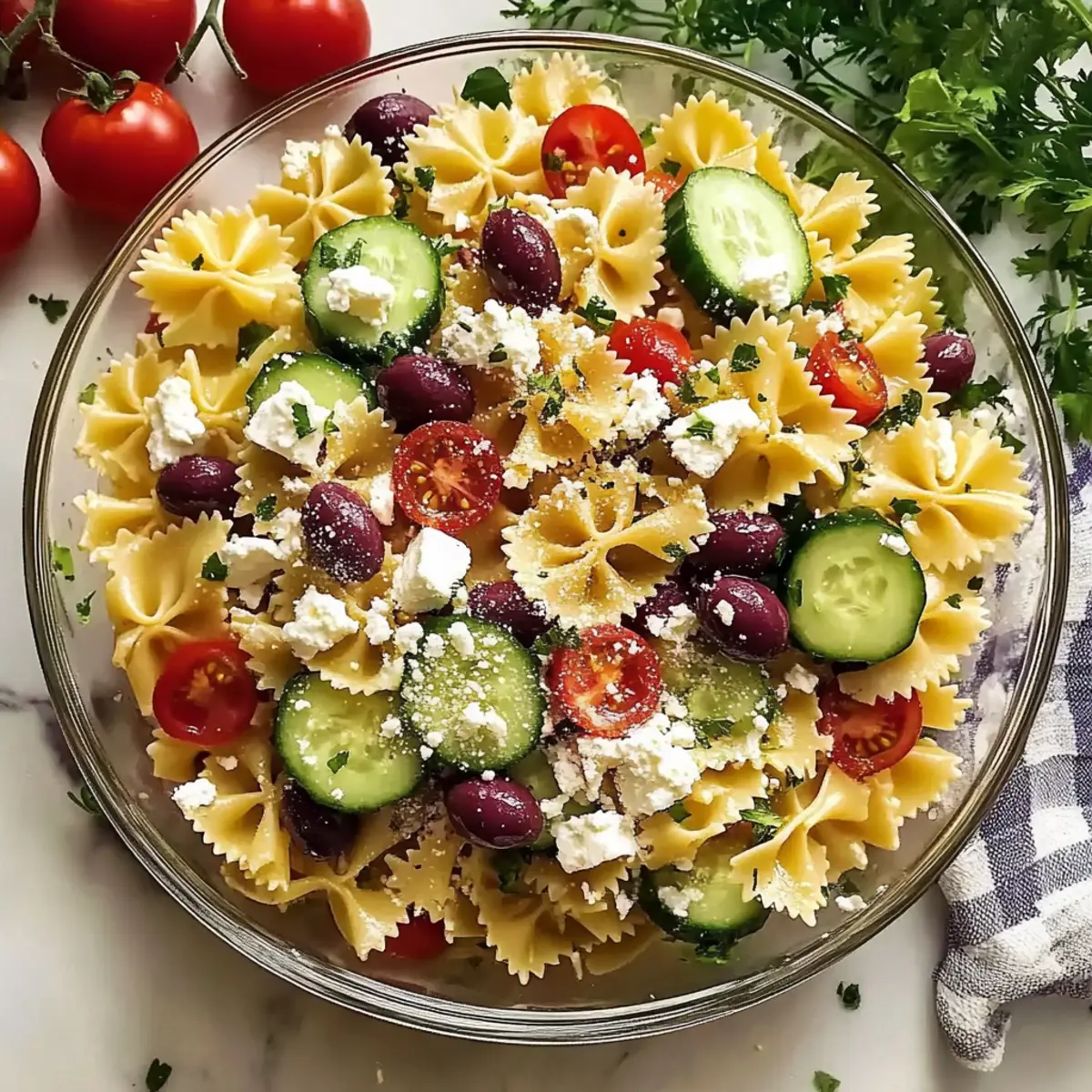 Refreshing Mediterranean Pasta Salad for Perfect Picnics