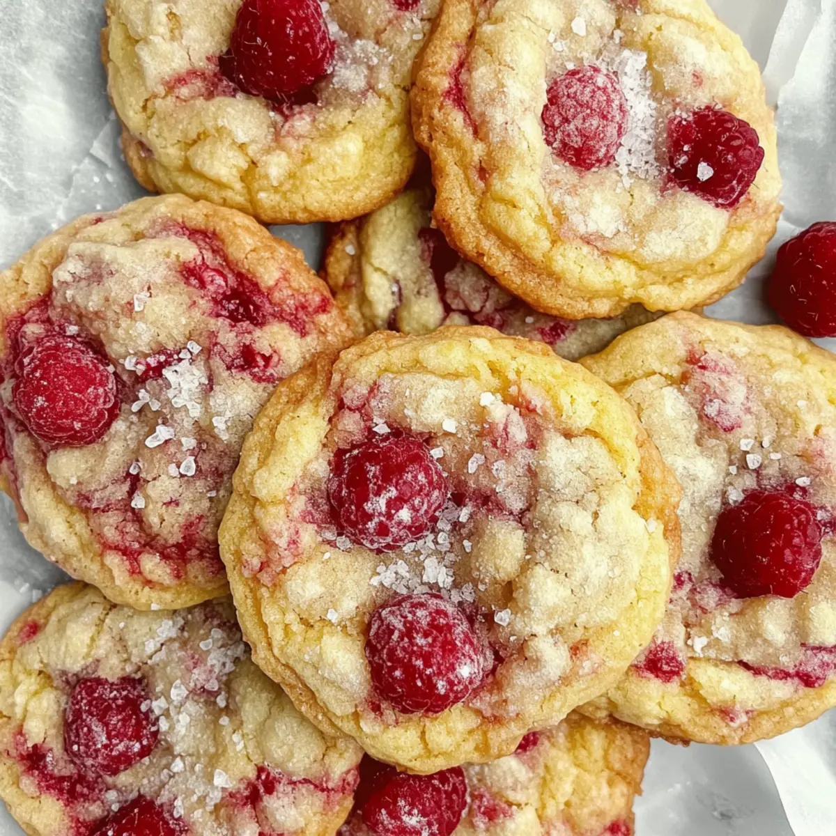 Lemon Raspberry Cookies That Burst with Fresh Flavor