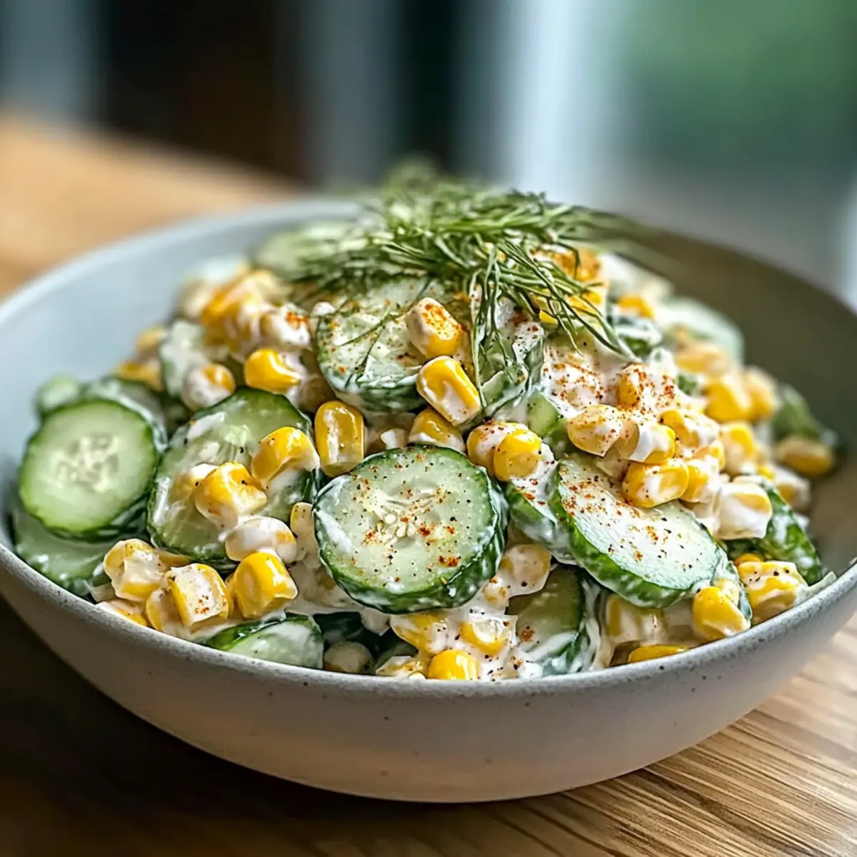 Street Corn Creamy Cucumber Salad That’s Perfect for Summer Fun