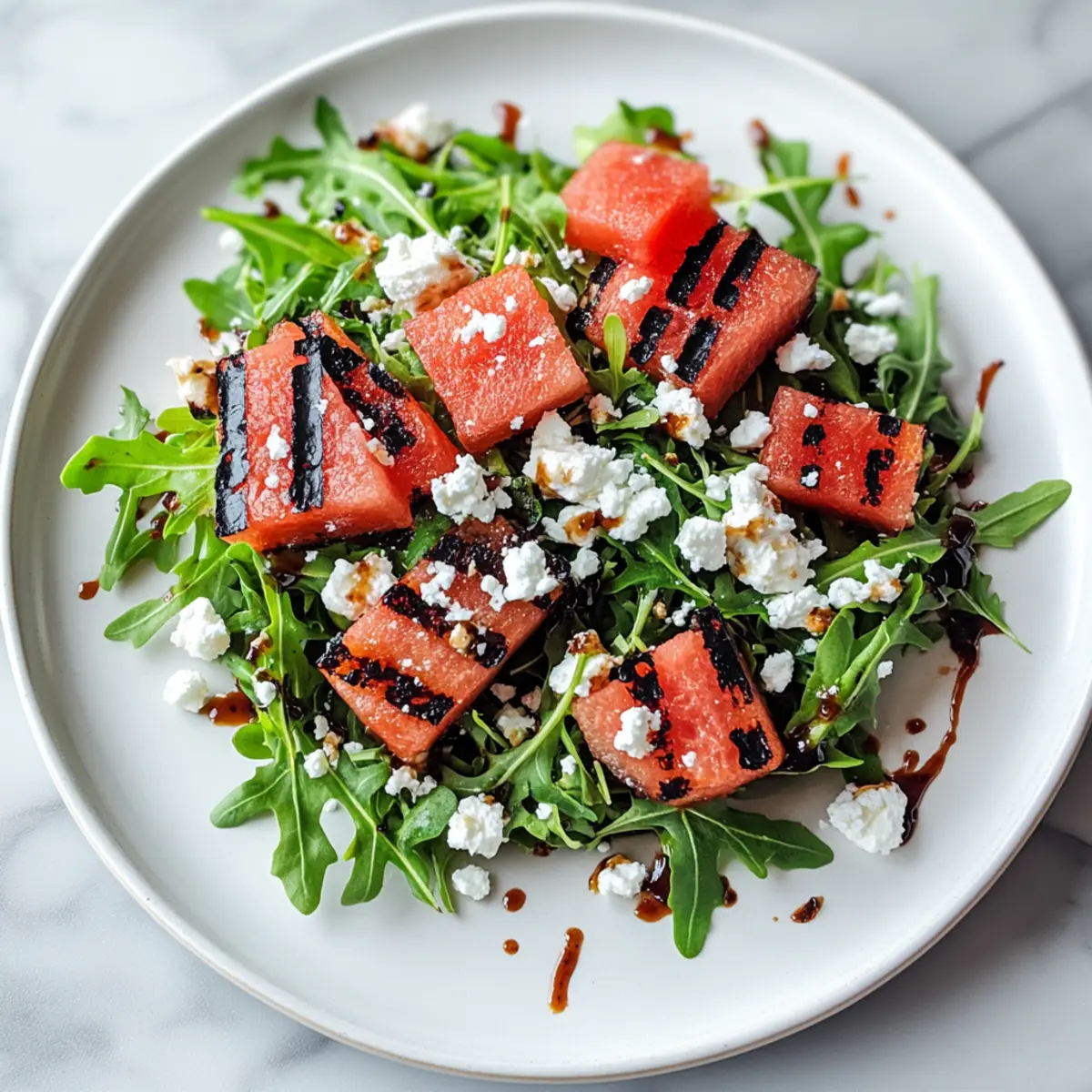 Delicious Grilled Watermelon Salad for a Refreshing Summer Feast