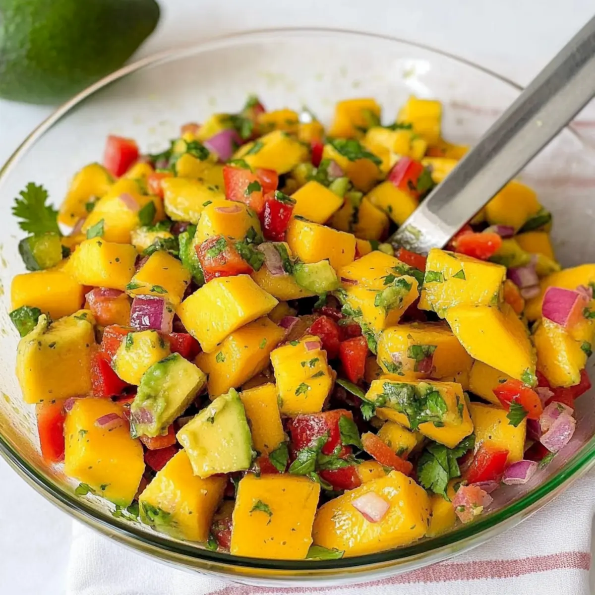 Fresh Mango Salad: A Tropical Twist that Dances on Your Palate