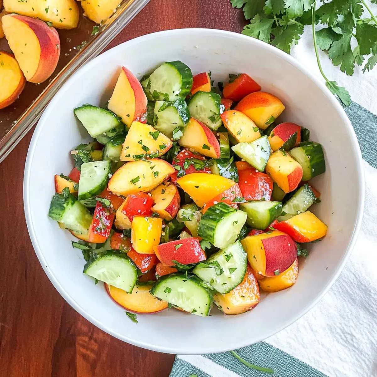 Peach Cucumber Salad: Your Refreshing Summer Must-Have