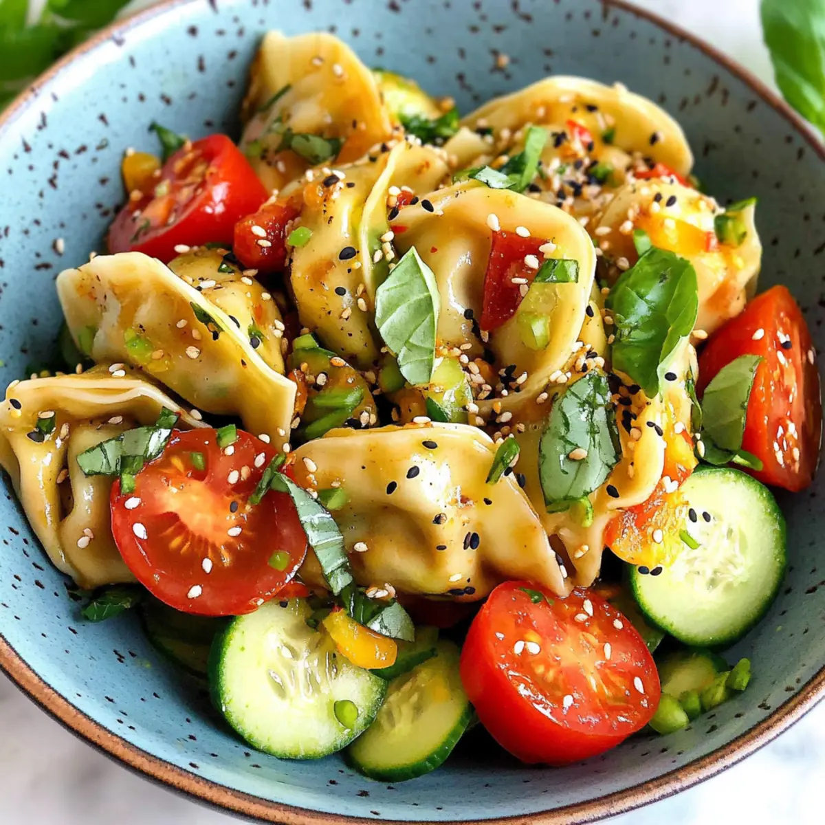 Delicious Potsticker Salad: A Crunchy Vegan Delight