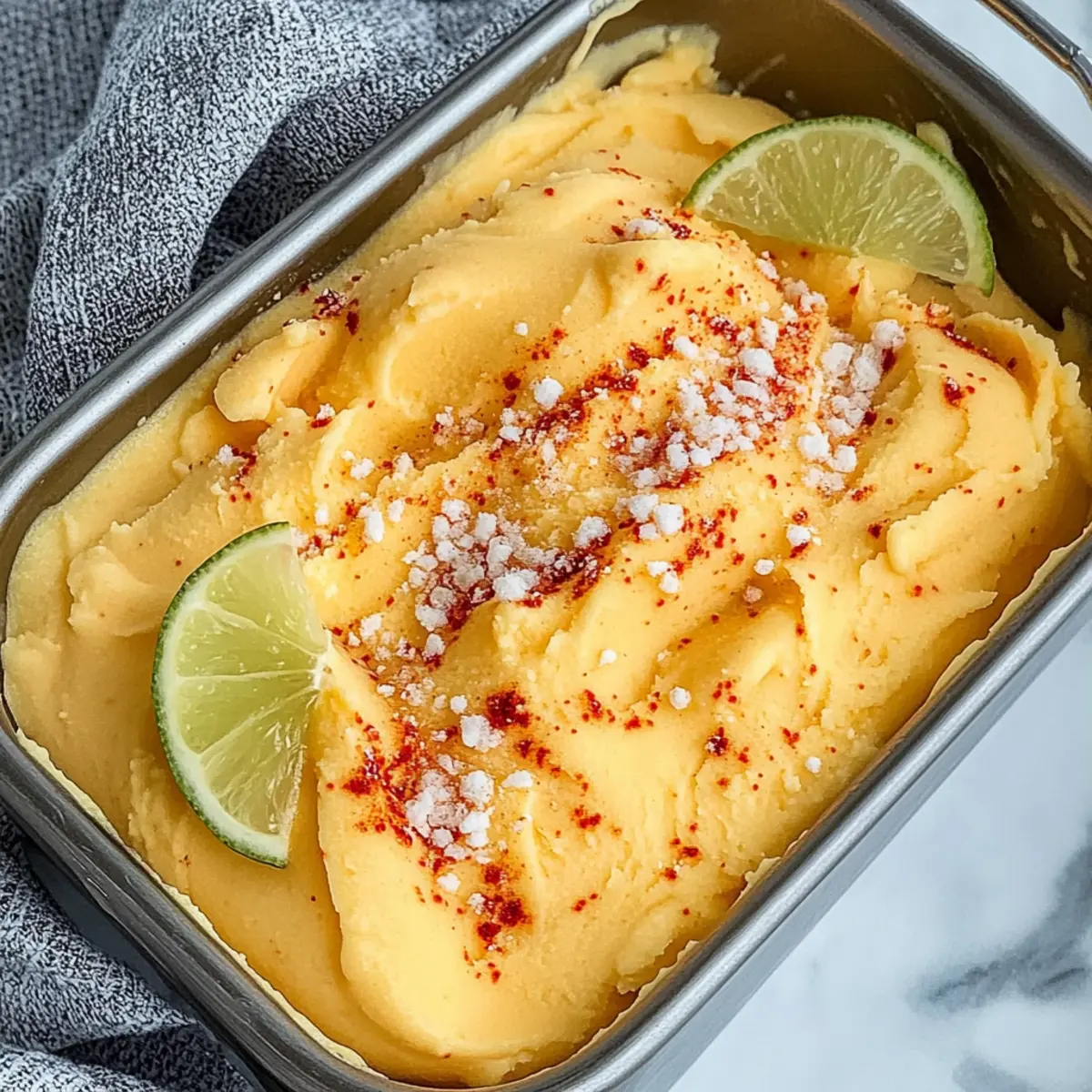 Chili Lime Mango Sorbet: A Cool, Spicy Summer Treat