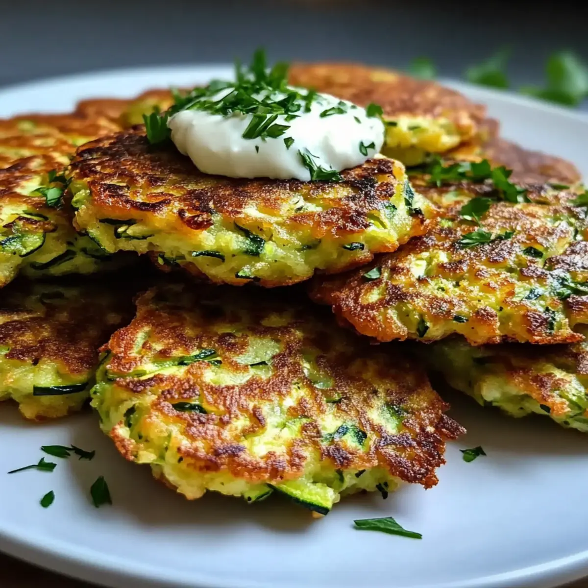 Crispy Zucchini Fritters for a Guilt-Free Snack Attack