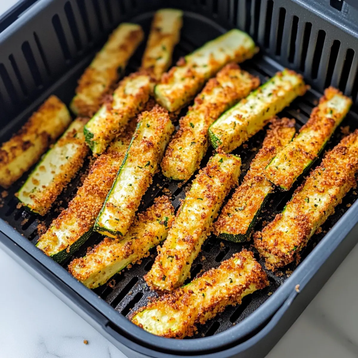 Crispy Air Fryer Zucchini Fries You Can’t Resist