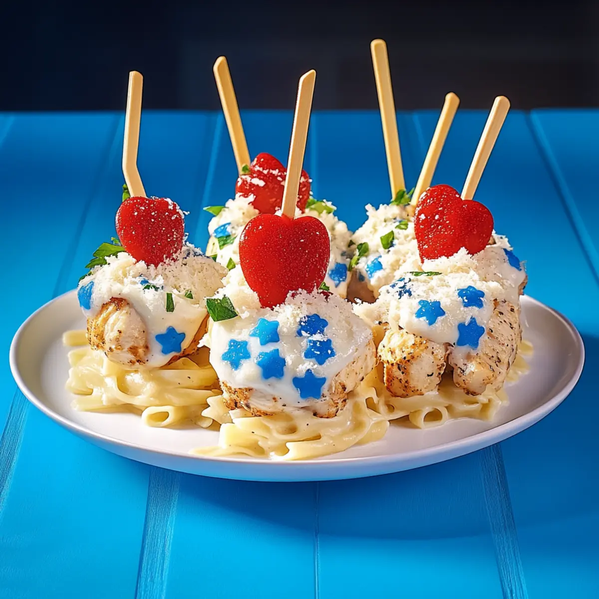 Star-Spangled Sparkler Skewers for a Festive Celebration