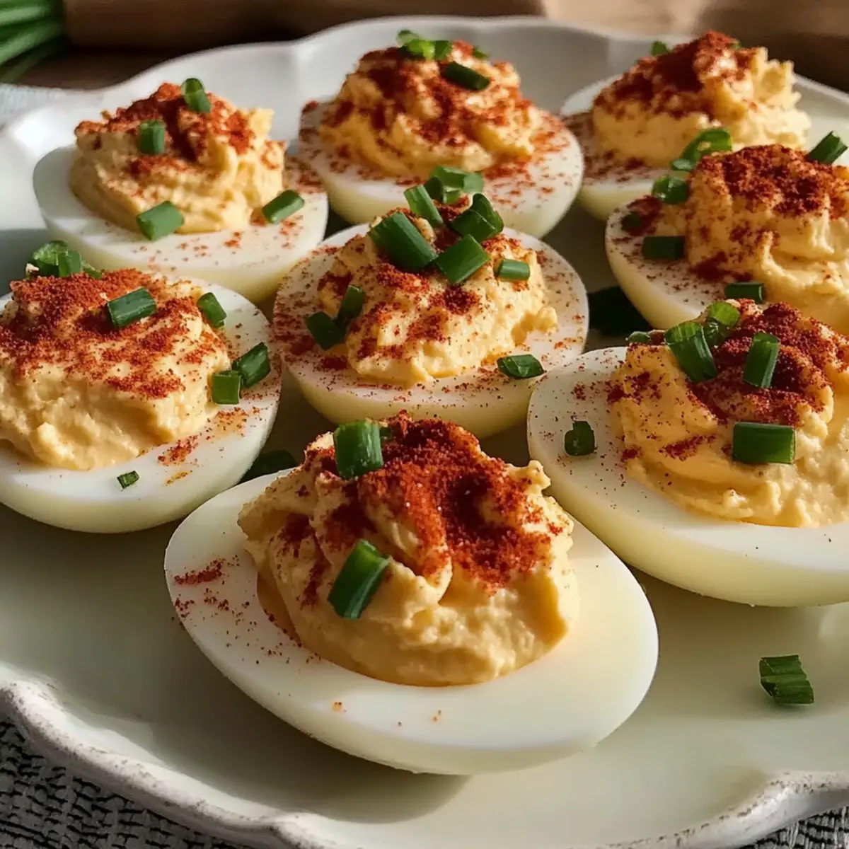 Celebration-Ready 4th of July Deviled Eggs with Smoky Twist