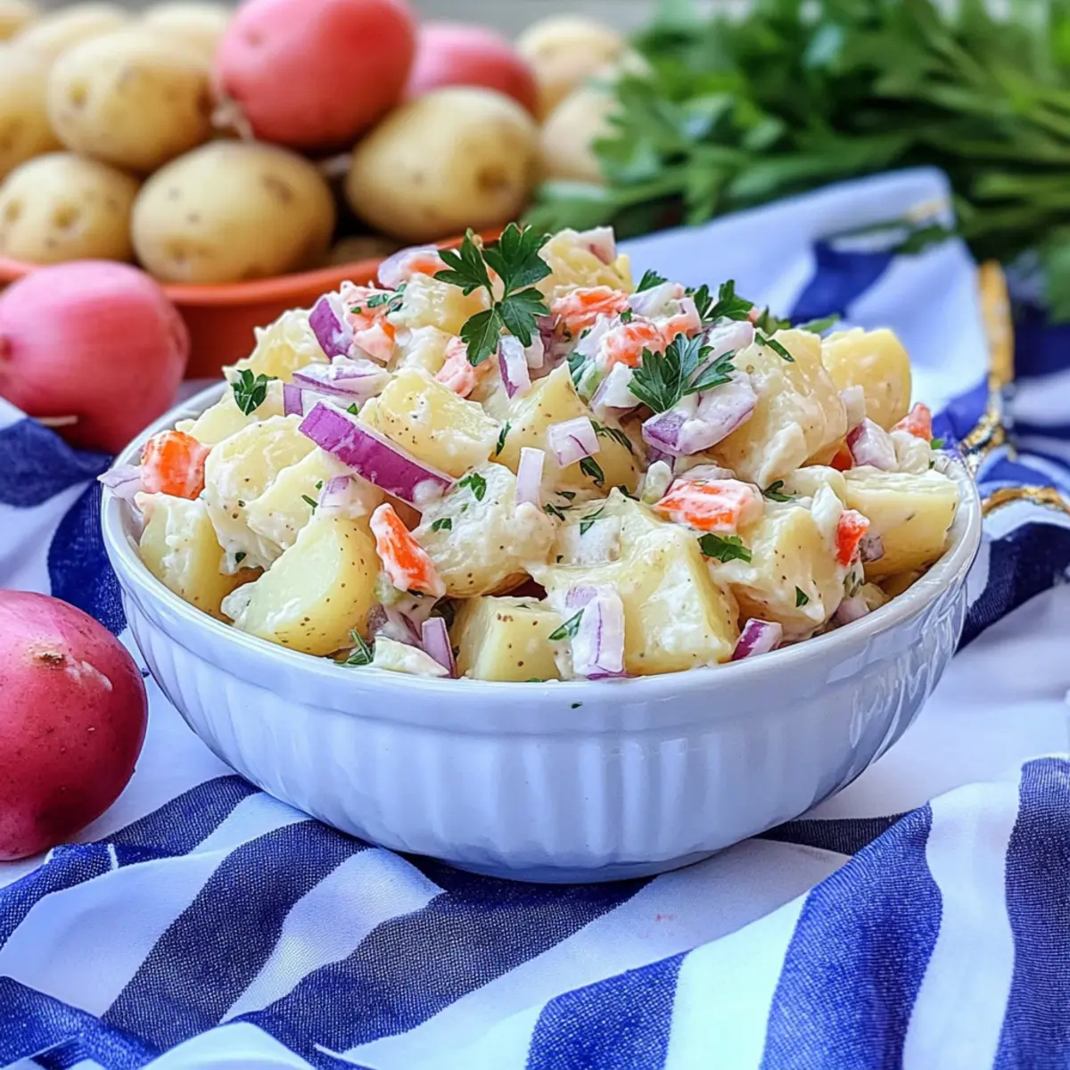 Creamy Potato Salad That Makes Every BBQ a Hit