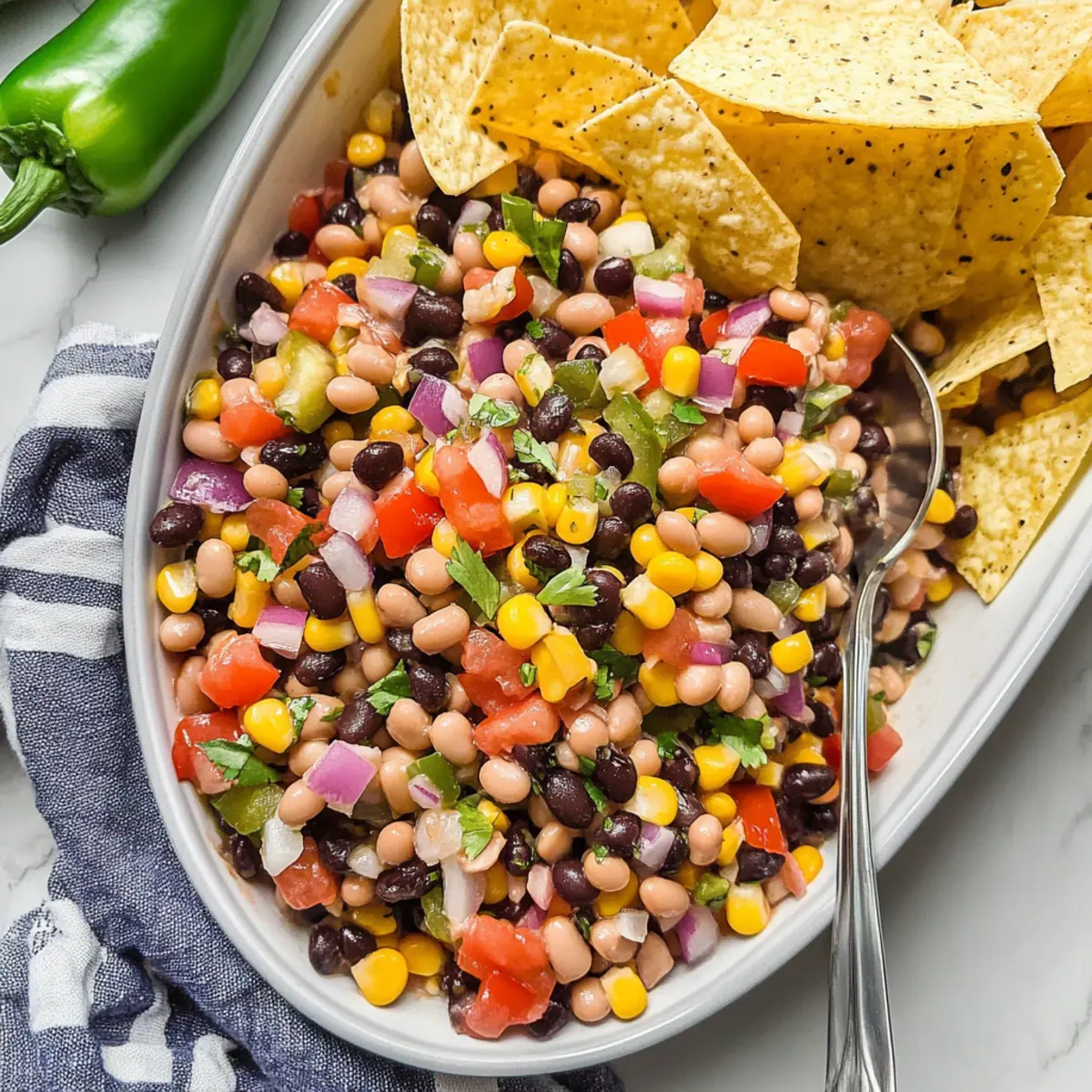 Delicious Cowboy Caviar: Colorful Dip to Elevate Any Meal