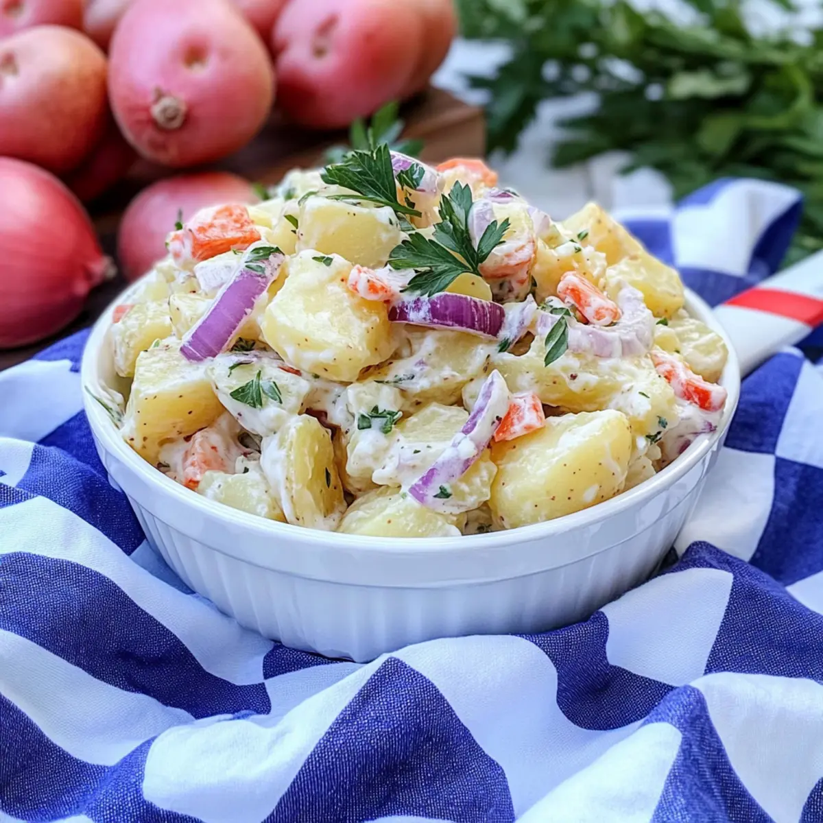 Creamy Potato Salad That’s Perfect for Summer Barbecues