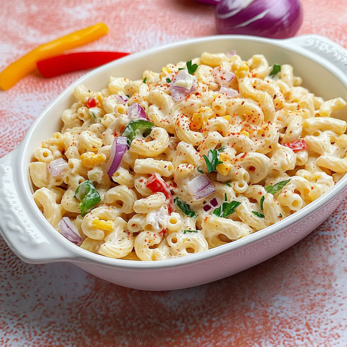 Savory Hawaiian Macaroni Salad for Your Next Gathering