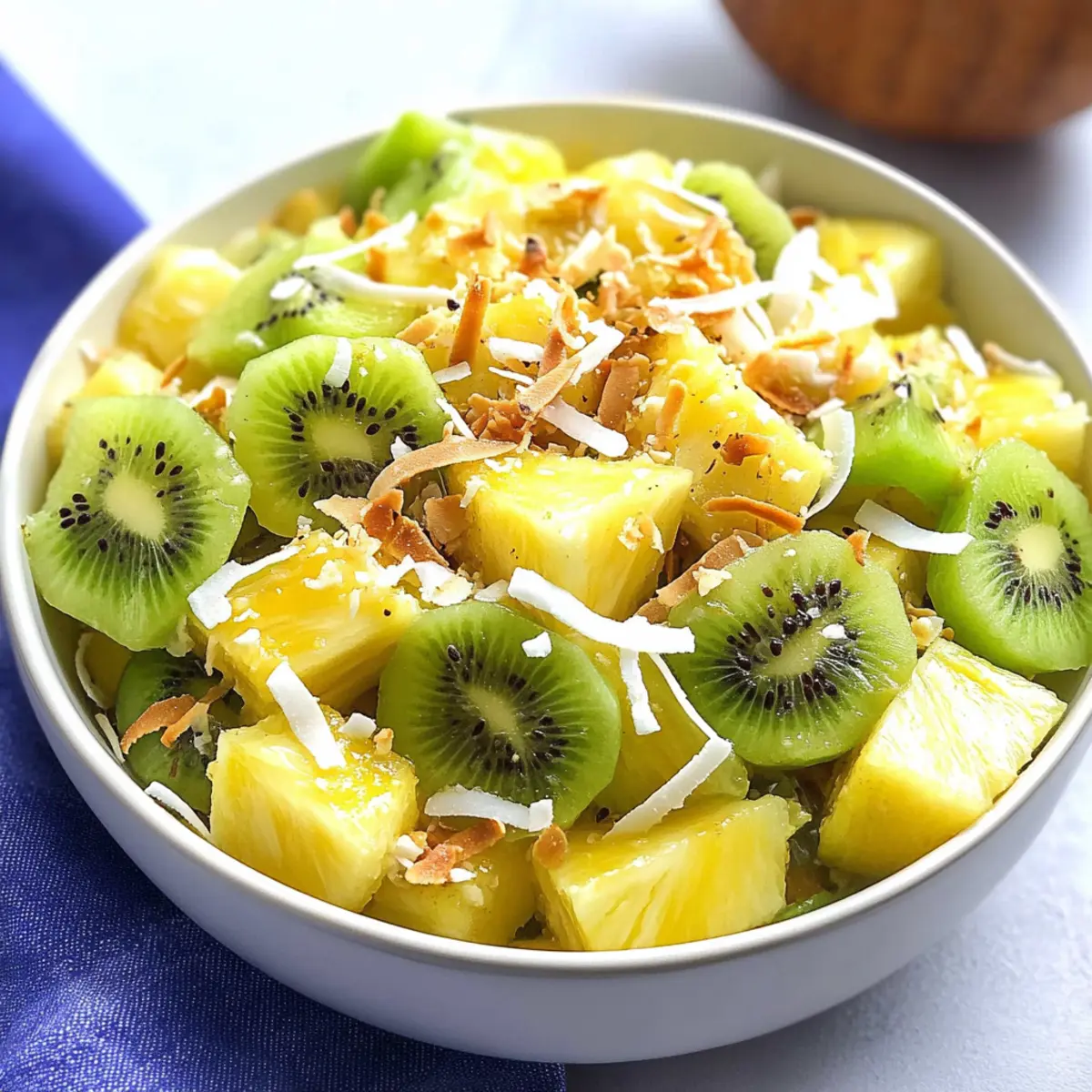 Pineapple Kiwi Salad: Refreshing Summer Bliss Awaits