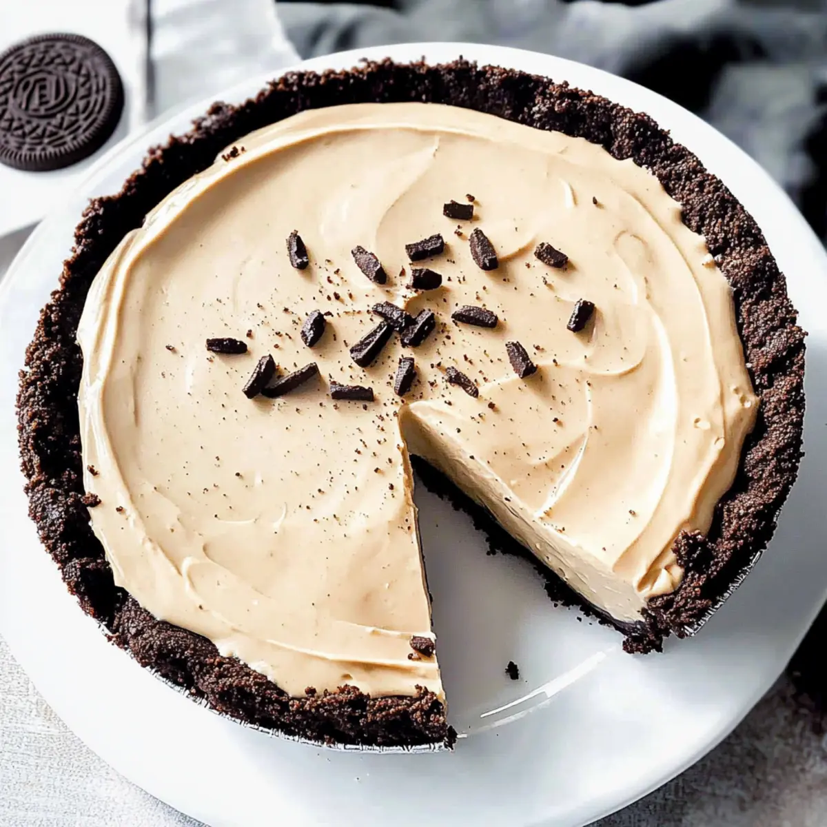 Irresistible Creamy Coffee Pie: No-Bake Delight in 6 Steps