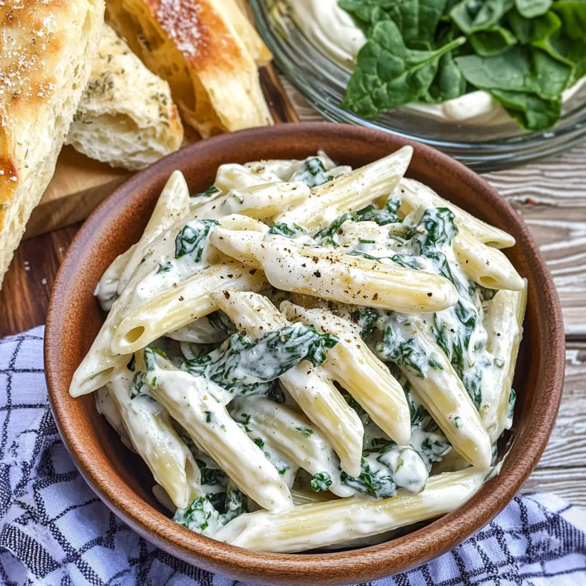Spinach Dip Pasta Salad: Creamy Make-Ahead Delight for All