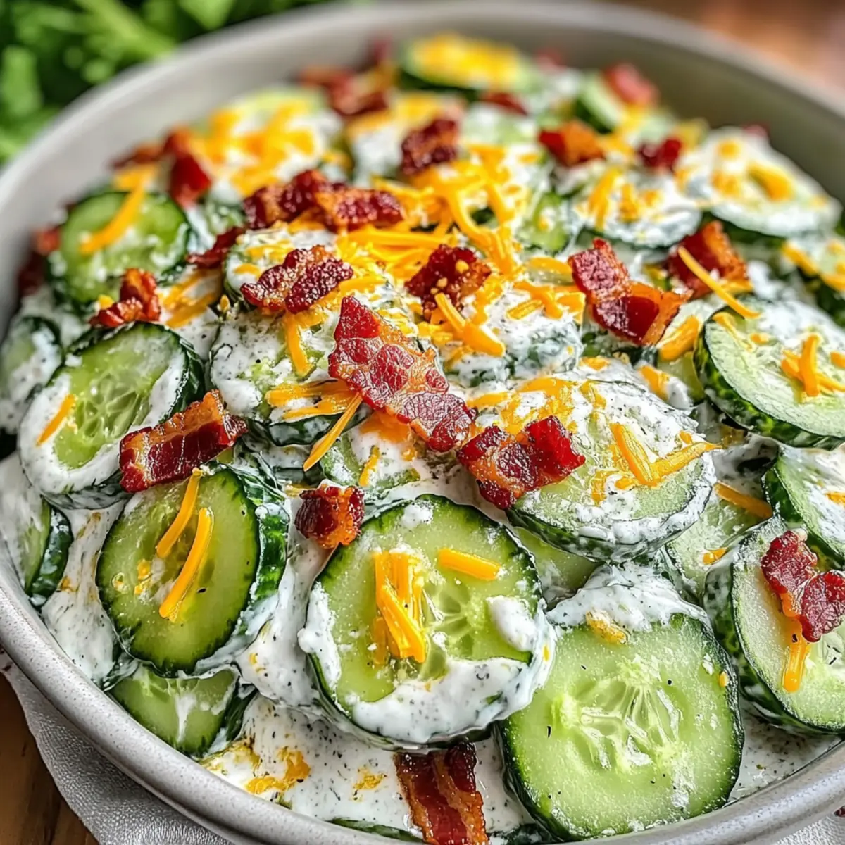Crispy Cucumber Ranch Crack Salad for Fresh Summer Flavor