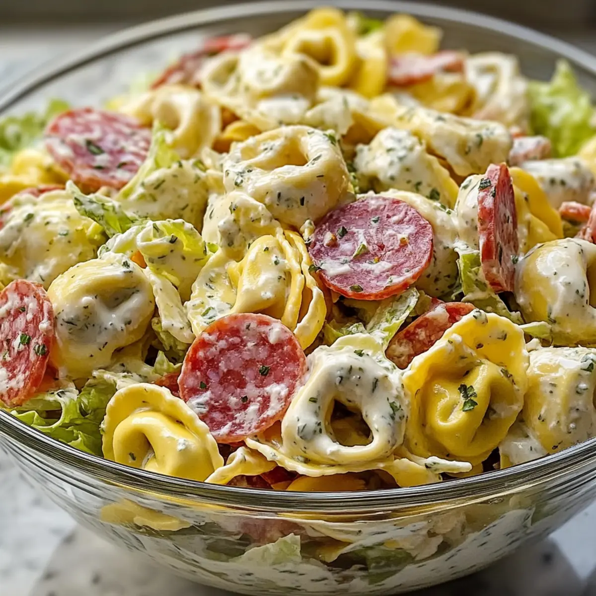 Italian Grinder Tortellini Salad for Your Summer Feasts
