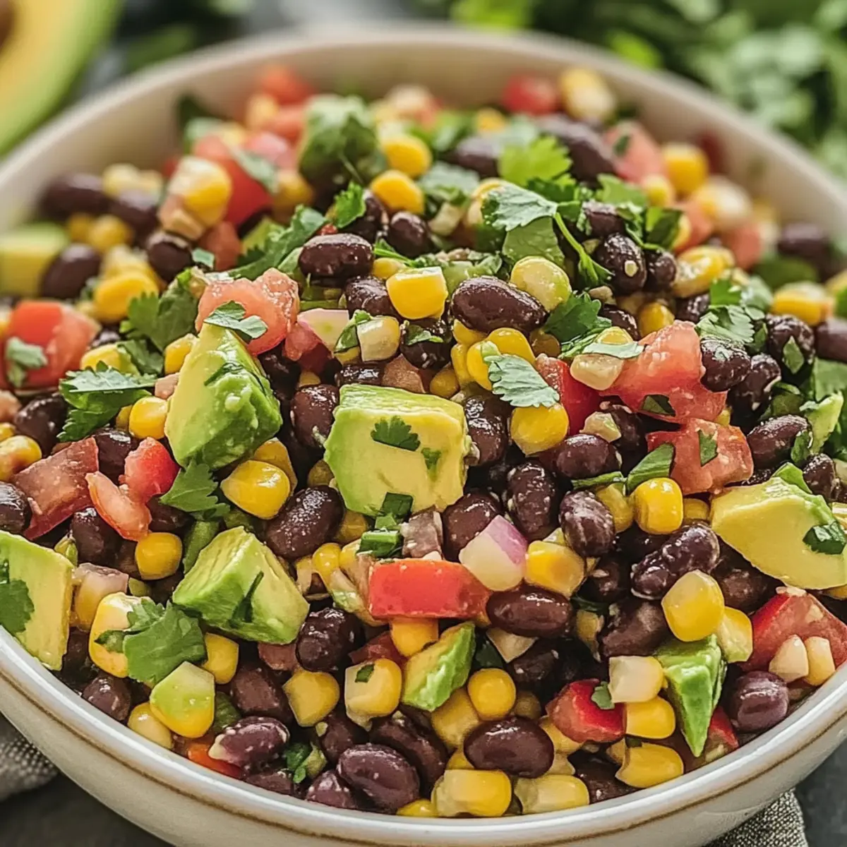 Fresh and Easy Black Bean Corn Salad: Your 15-Minute Delight