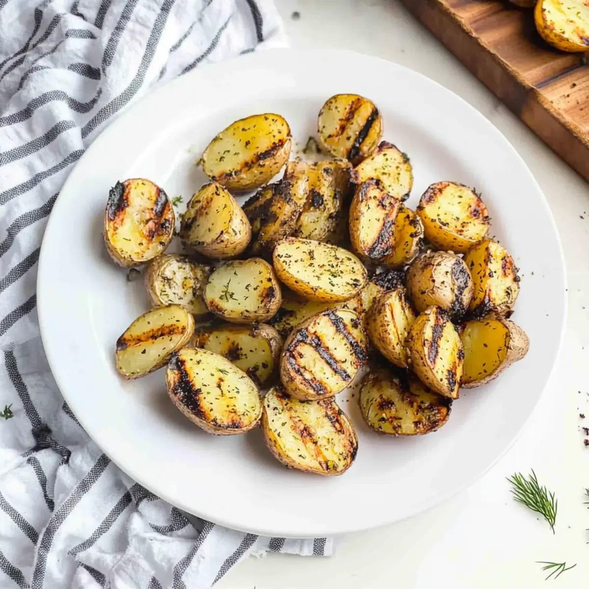 Delicious Grilled Baby Potatoes for the Perfect Summer Side