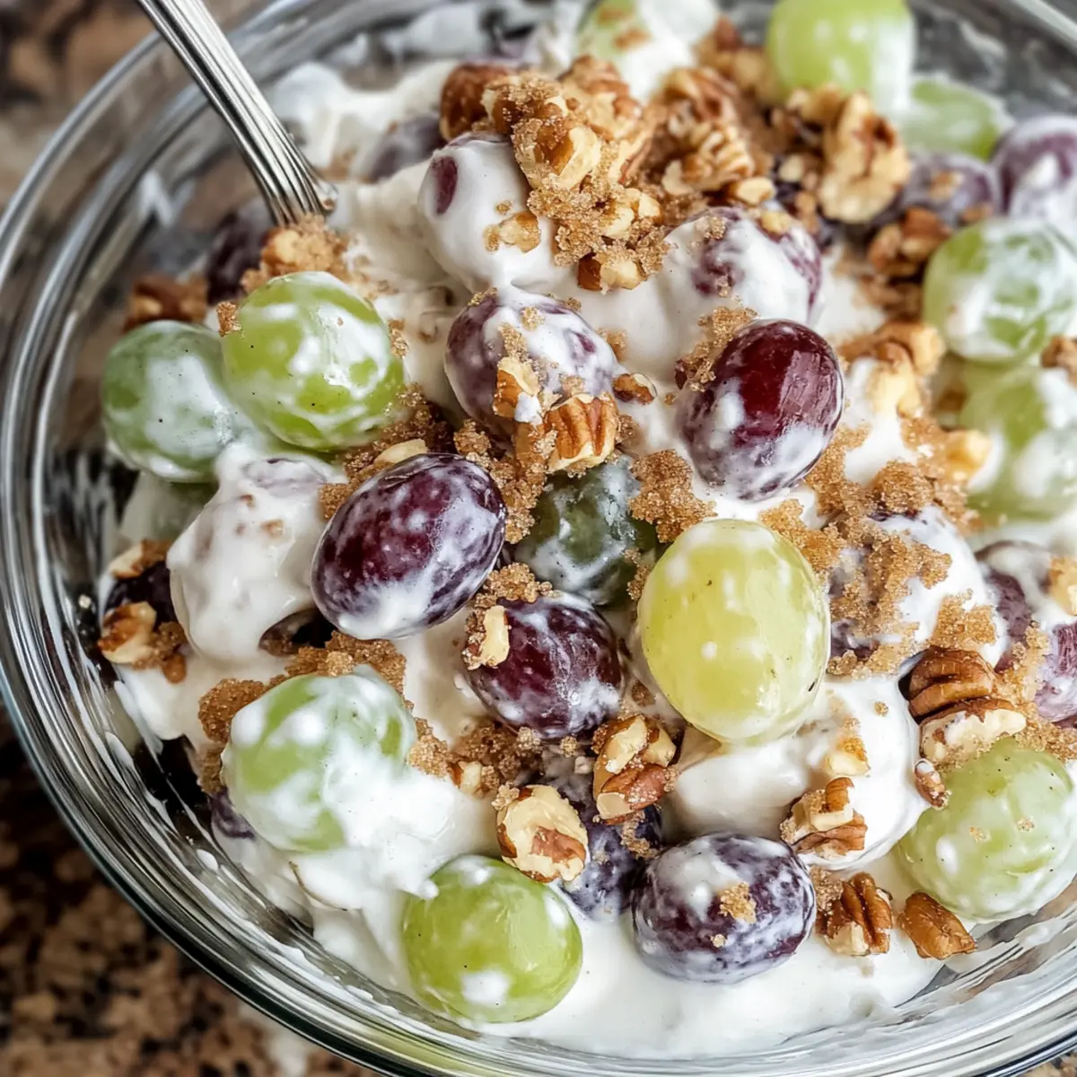 Grape Salad Bliss: Quick & Creamy for Any Occasion